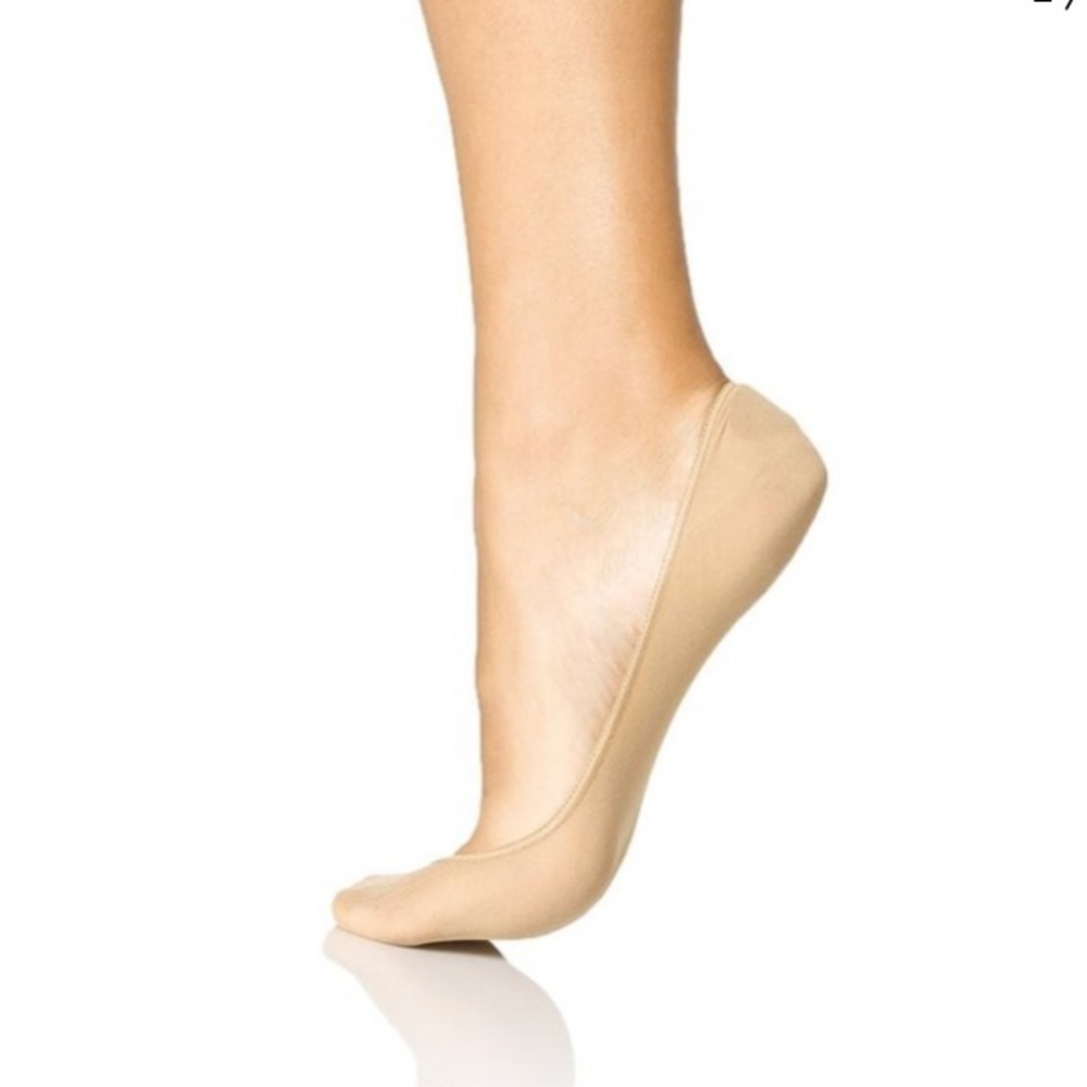 π
ΊHUE NWT 2 x Hidden Sheer Sock Liner Nude Aloe Infused